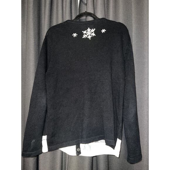 Ugly Christmas Sweater Xmas Cardigan Size Small - Picture 3 of 3